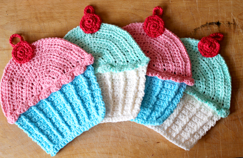 Me + Michaels + Lily Sugar 'n Cream = Free Crochet Pattern for Cupcake Dish  Cloths! – Twinkie Chan Blog