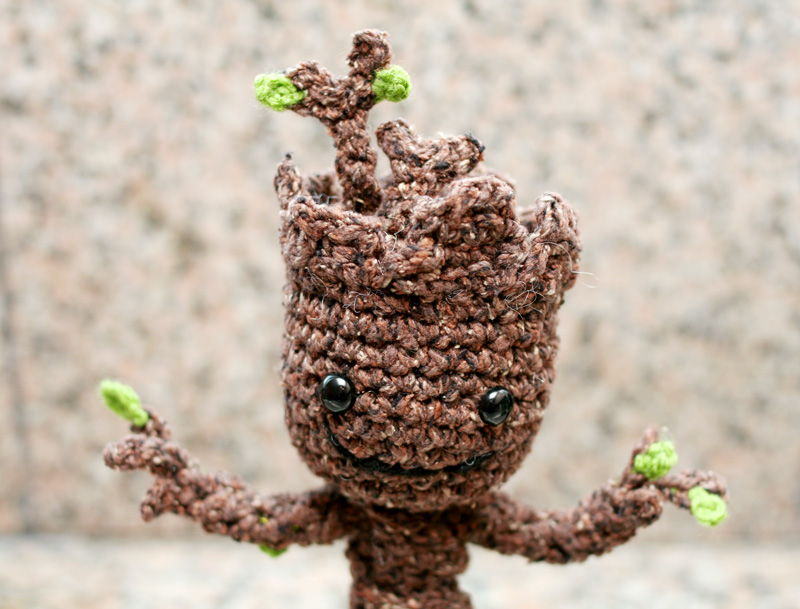 Free Crochet Pattern Potted Baby Groot From Guardians Of The Galaxy Twinkie Chan Blog