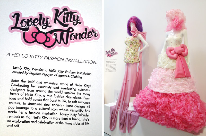 Lovely Kitty Wonder: Hello Kitty Con Fashion Installation