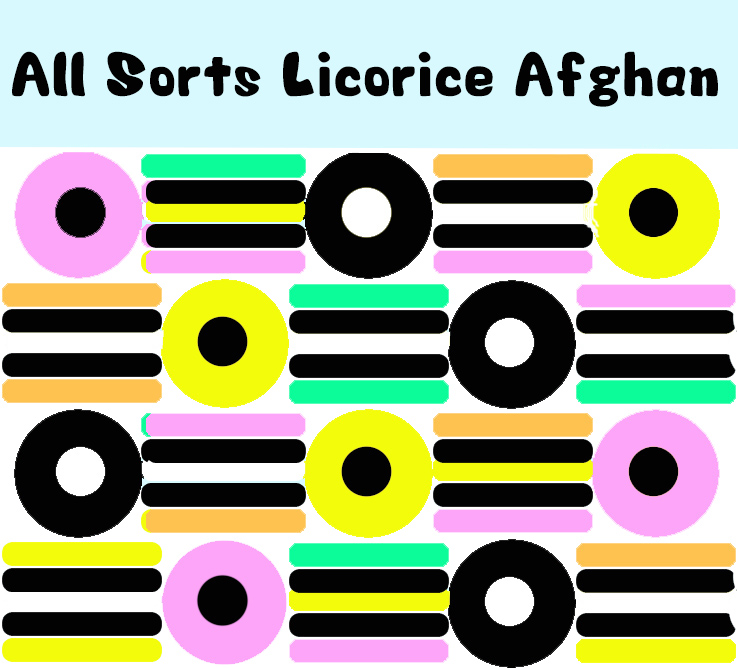 Project 09 - All Sorts Licorice Afghan
