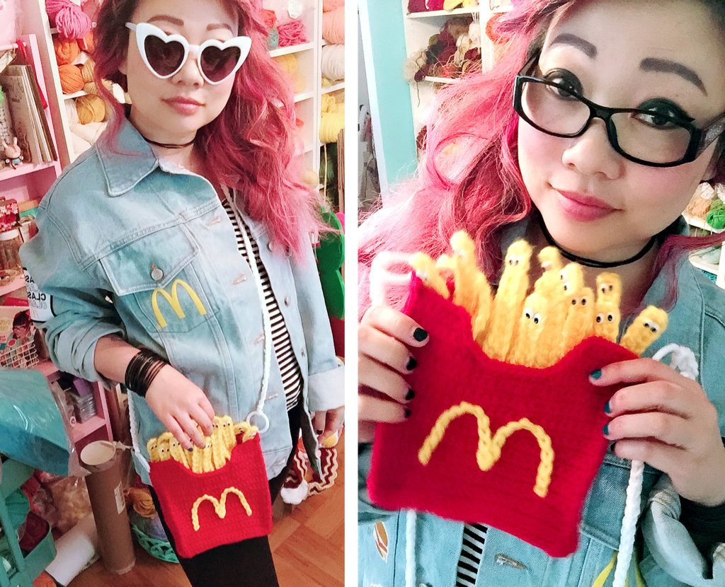 French Fries Purse 