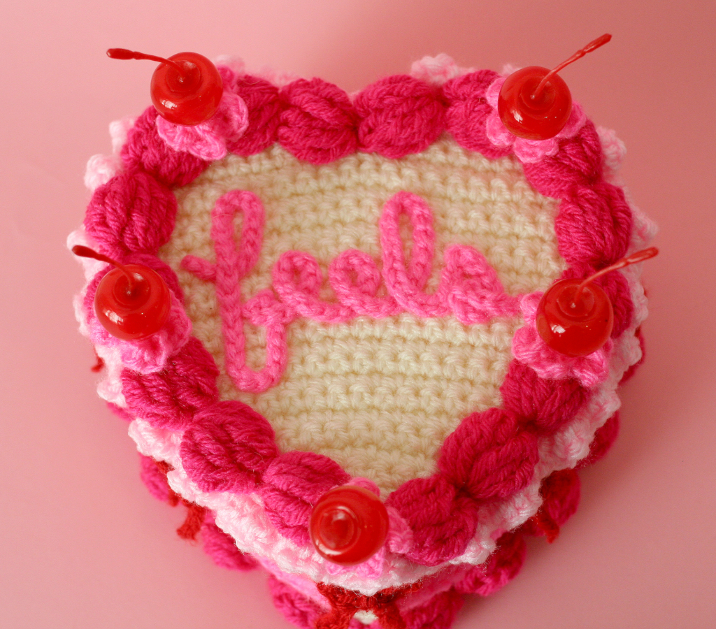 heart crochet cake｜TikTok Search